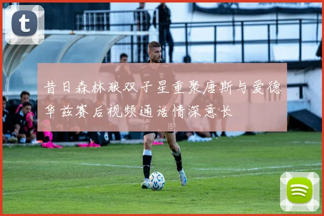 昔日森林狼双子星重聚唐斯与爱德华兹赛后视频通话情深意长